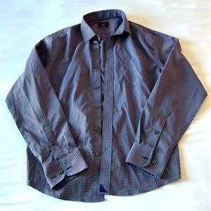 Untuckit - Men’s - Size M - Slim Fit shirt Performance - grey, red, blue, black